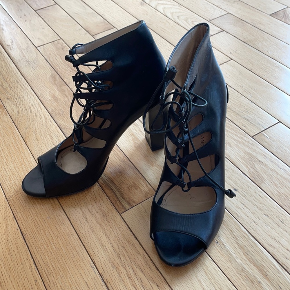 Paul Andrew Lace Up Heels